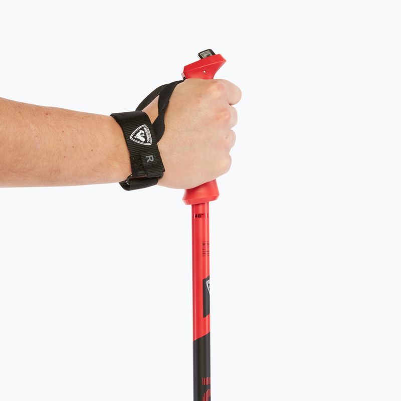 Lyžařské hůlky Rossignol Tactic Clip black/red 6