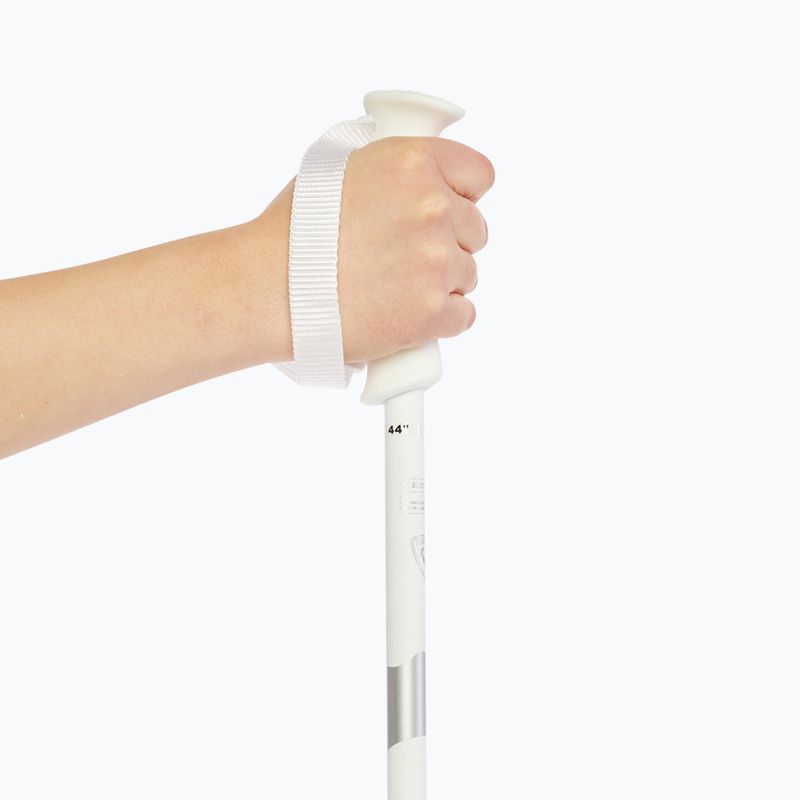 Lyžařské hůlky damskie Rossignol Electra white 6