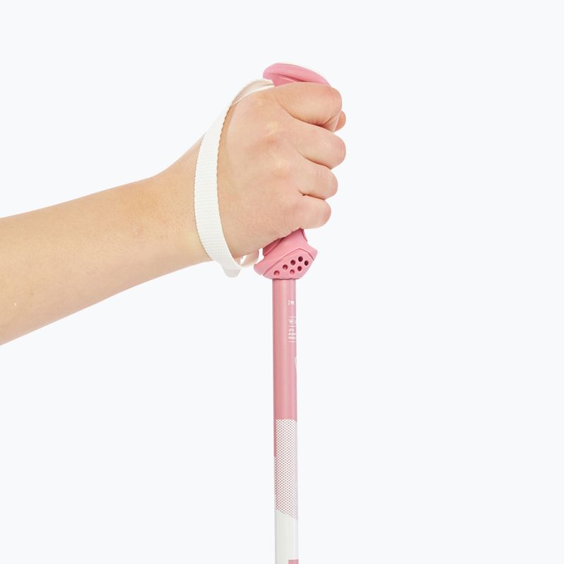 Lyžařské hůlky dziecięce Rossignol Electra pink 6
