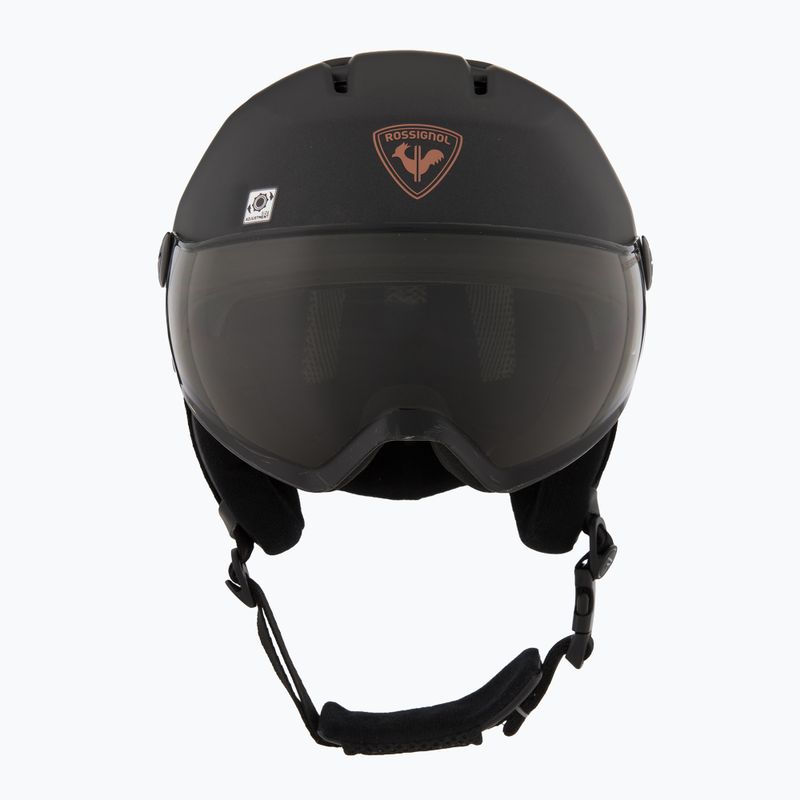 Lyžařská helma Rossignol Fit Visor Impacts Photo black 2