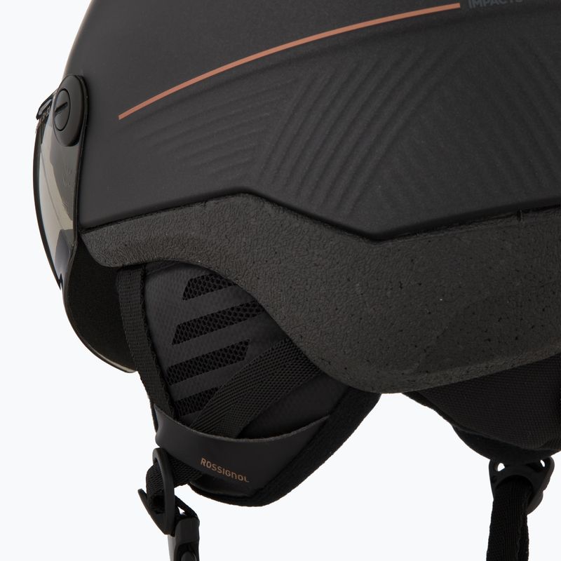 Lyžařská helma Rossignol Fit Visor Impacts Photo black 8