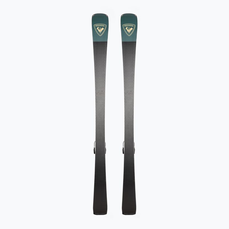 Dámské sjezdové lyže Rossignol Nova 10 + vázání XP11 black/metallic green 3