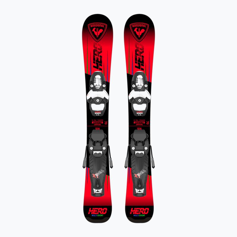 Dětské sjezdové lyže Rossignol Hero Pro Pre-Drilled Jr + vázání Team 4 GW 8