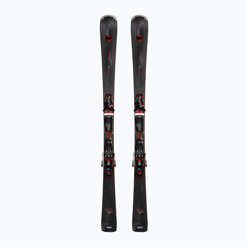 Dámské sjezdové lyže Rossignol Nova 14 K + vázání NX12 matte black/metallic black