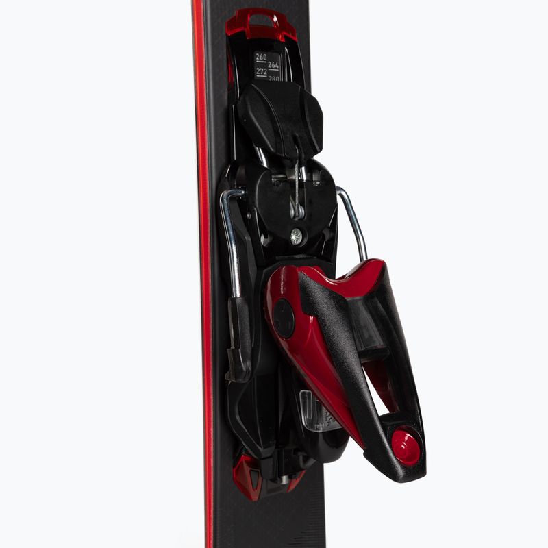 Dámské sjezdové lyže Rossignol Nova 14 K + vázání NX12 matte black/metallic black 4