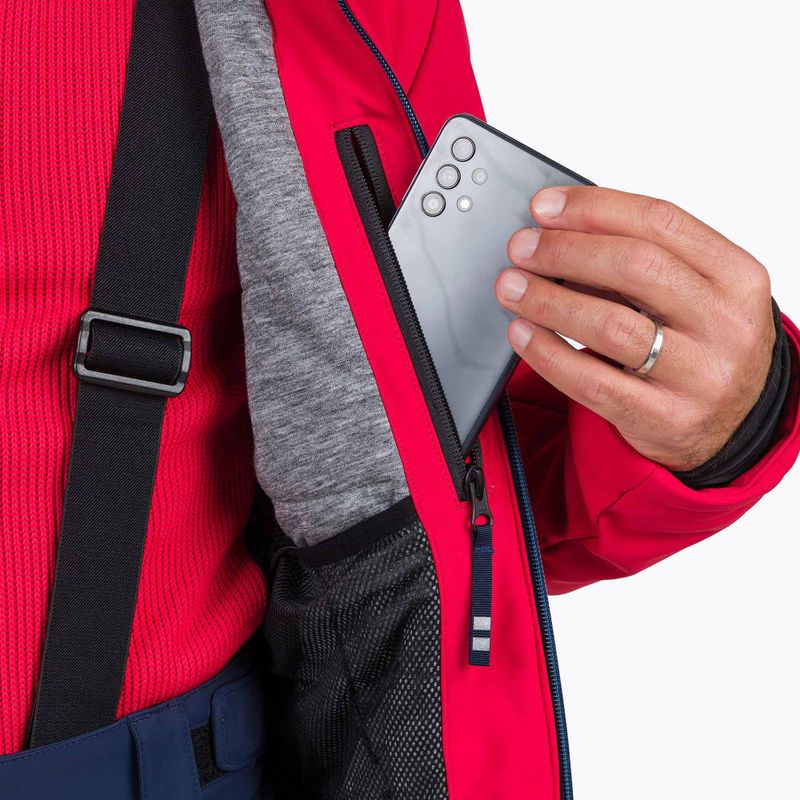 Pánská lyžařská bunda Rossignol Cieloalto Jkt sports red 13
