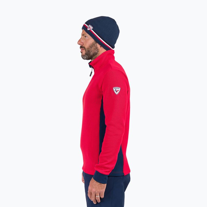 Pánská sportovní mikina Rossignol Cieloalto Fleece Half zip sports red 4