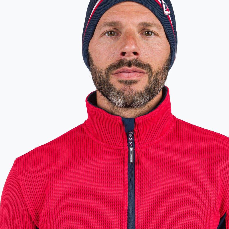 Pánská sportovní mikina Rossignol Cieloalto Fleece Half zip sports red 6