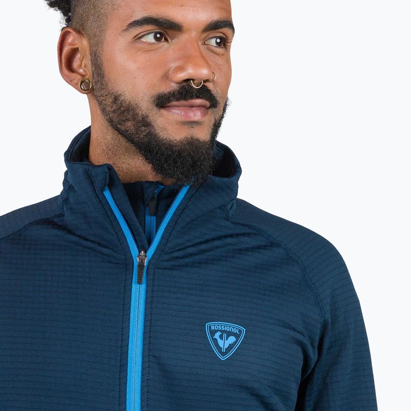 Pánská mikina Rossignol Blackside Fleece Fz dark navy 4