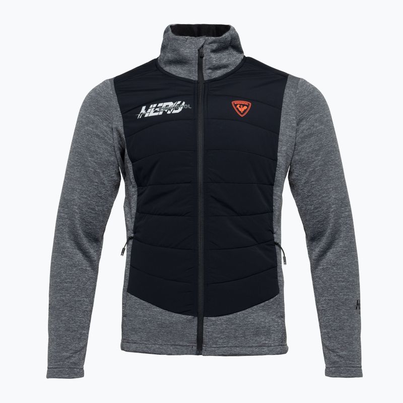 Pánská hybridní bunda Rossignol New Hero Classique Hybrid Clim heather grey