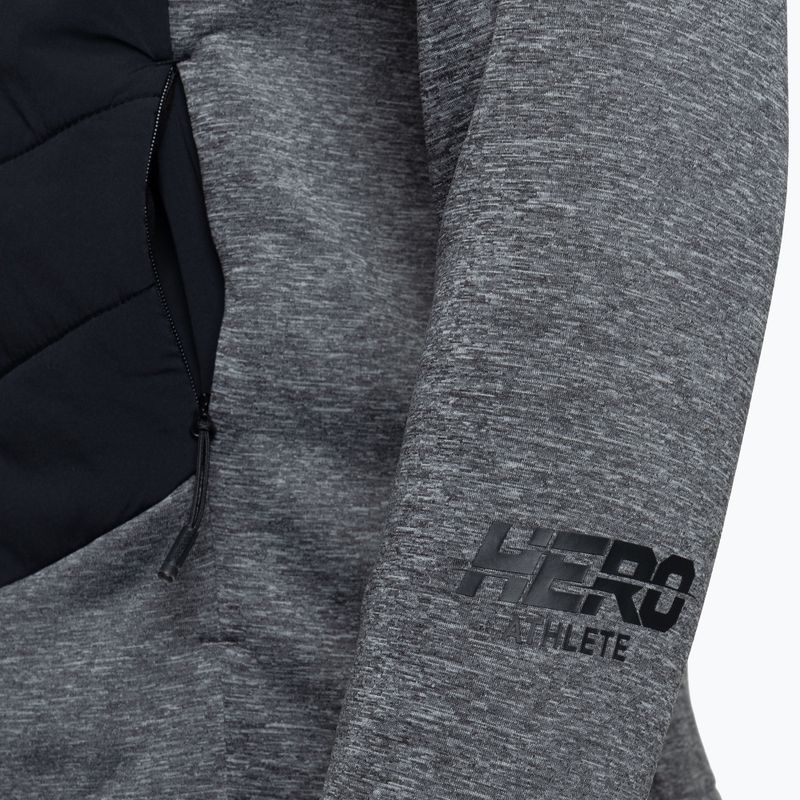 Pánská hybridní bunda Rossignol New Hero Classique Hybrid Clim heather grey 4