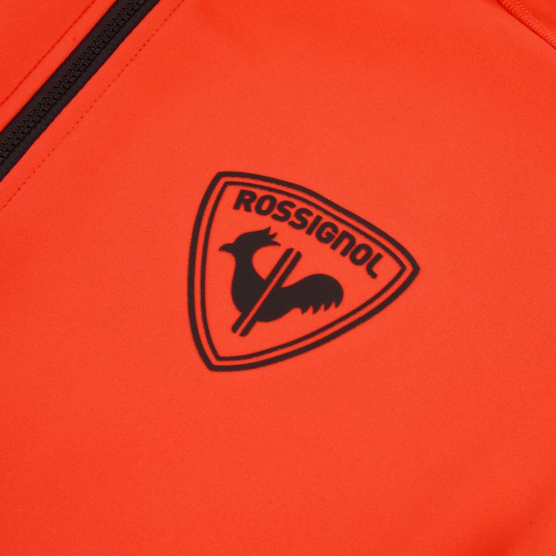 Pánská mikina Rossignol New Hero Classique Clim neon red 8