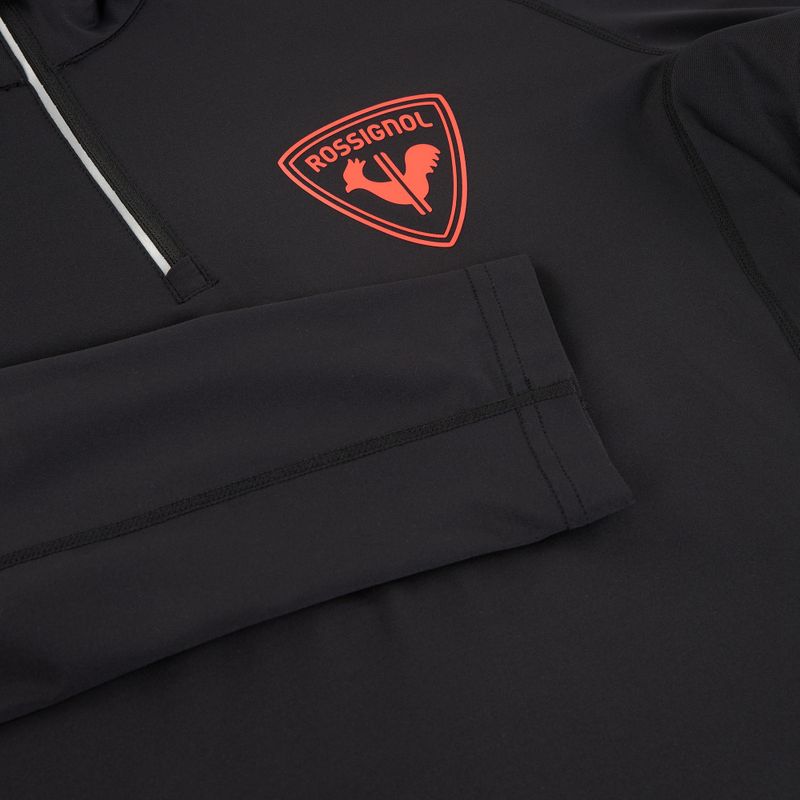 Pánská lyžařská mikina Rossignol New Hero Classique Hz black 6