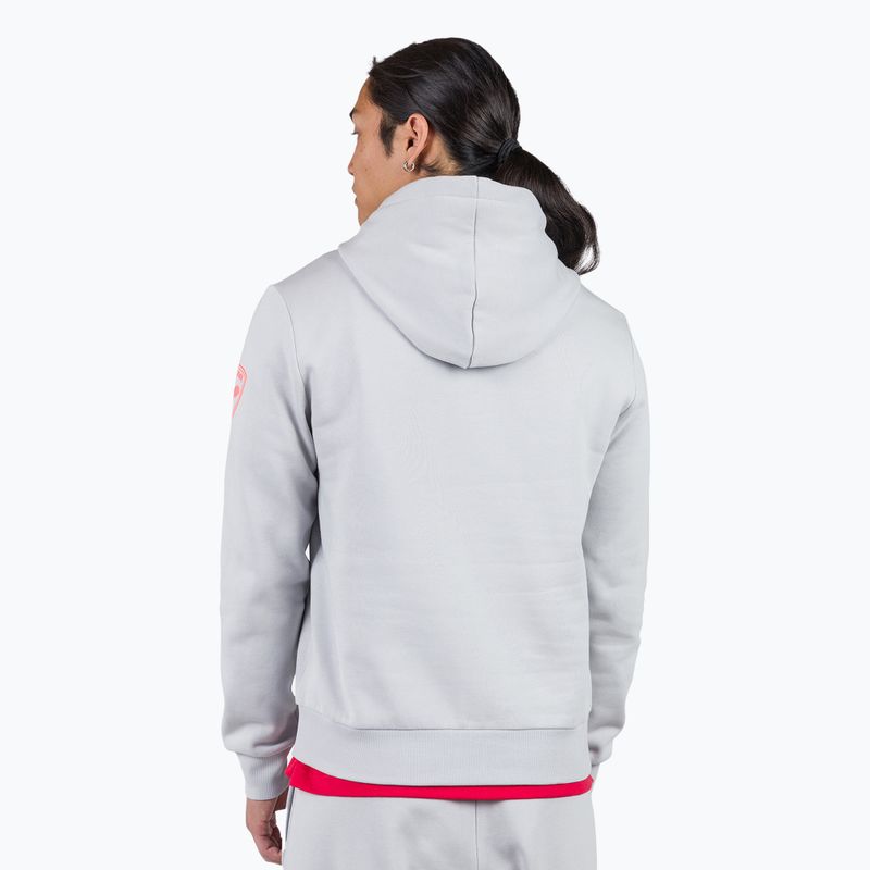 Pánská mikina Rossignol New Hero Hoodie soft grey 3