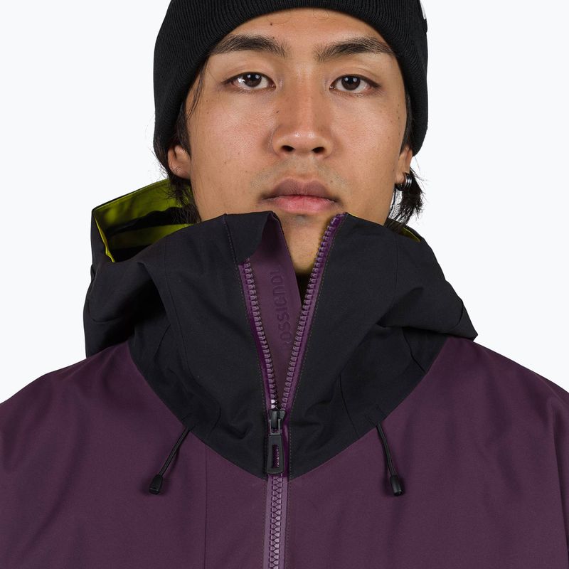 Pánská lyžařská bunda Rossignol Corbet'S 2L mulberry 6