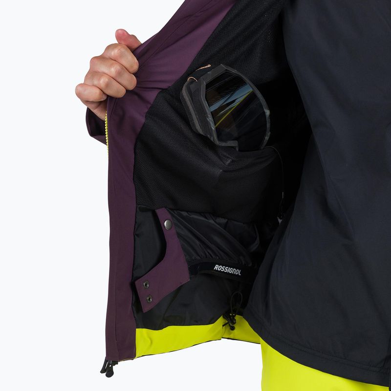Pánská lyžařská bunda Rossignol Corbet'S 2L mulberry 7