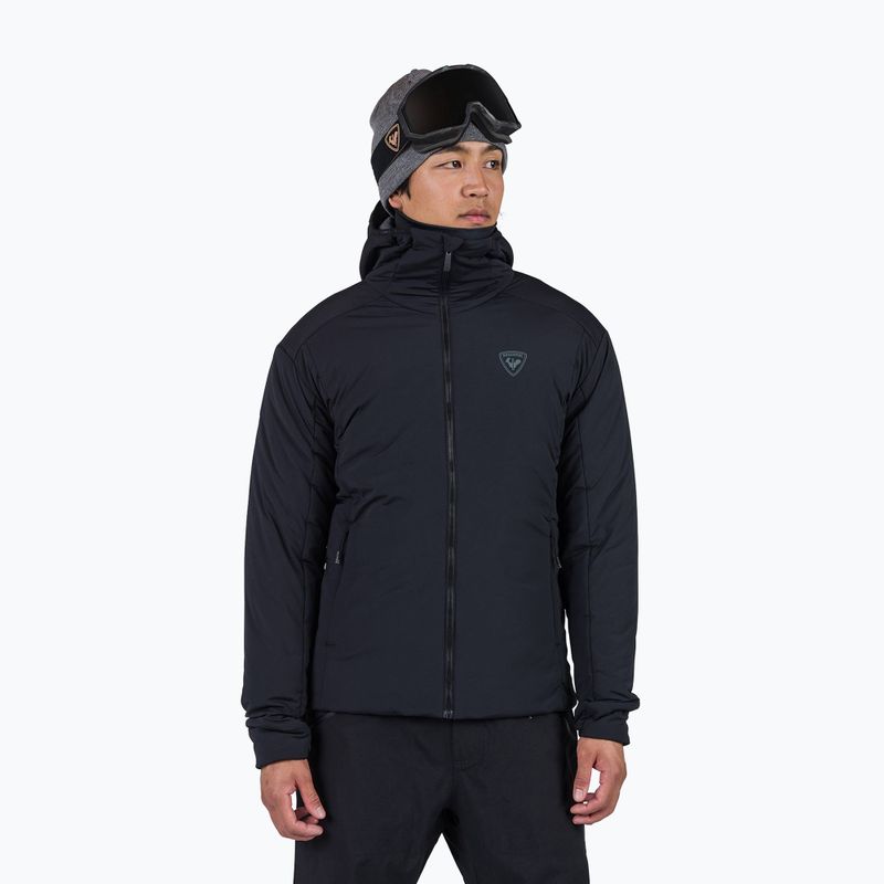Pánská lyžařský bunda  Rossignol Opside Hoodie Warm black