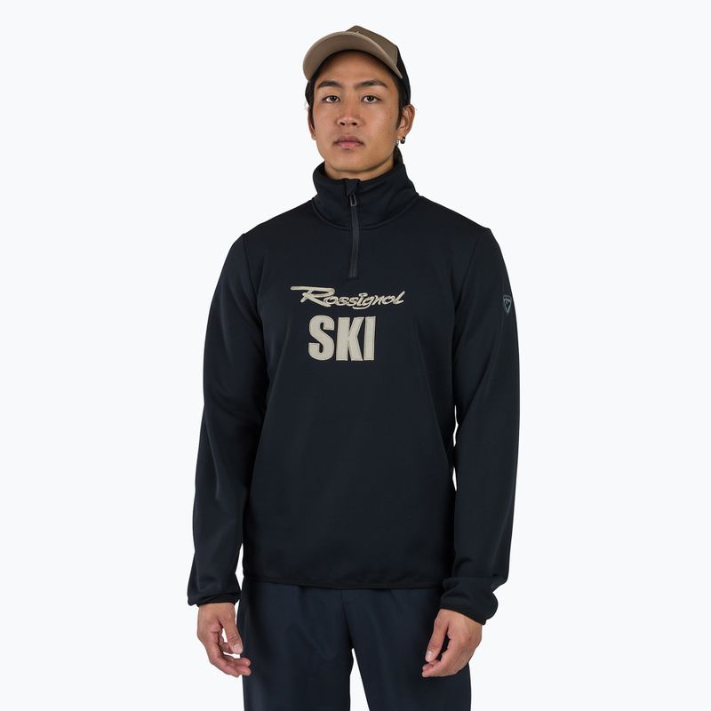 Pánská mikina Rossignol Signature Ski Hz Fleece black