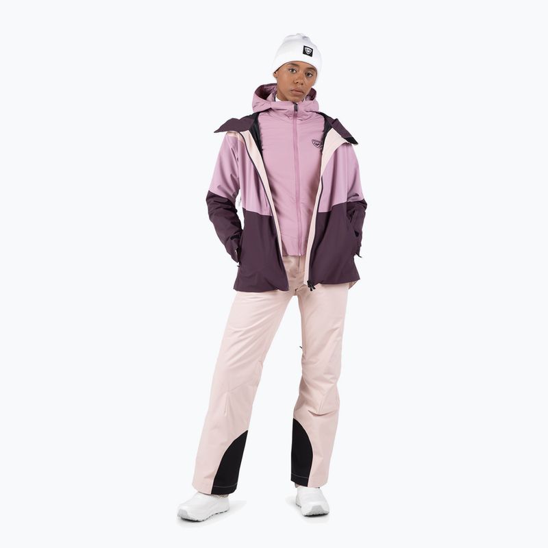 Dámská zateplená bunda Rossignol Opside Hoodie moonlight mauve 2
