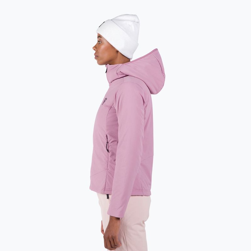 Dámská zateplená bunda Rossignol Opside Hoodie moonlight mauve 4