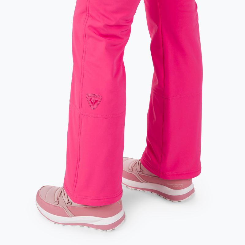 Dámské lyžařské  kalhoty Rossignol Ski Softshell tea rose 4