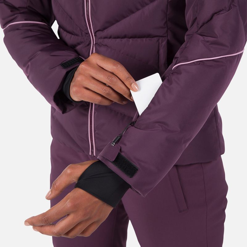 Dámská lyžařská bunda  Rossignol Staci Pearly Jkt mulberry 11