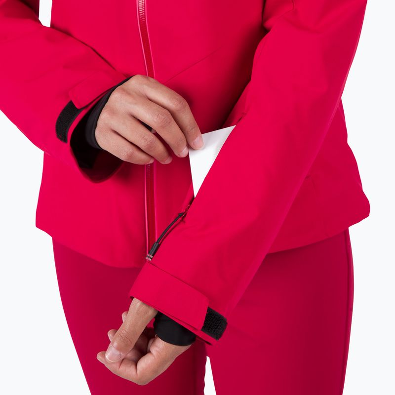 Dámská lyžařská bunda Rossignol Strawpile Jkt ruby red 9
