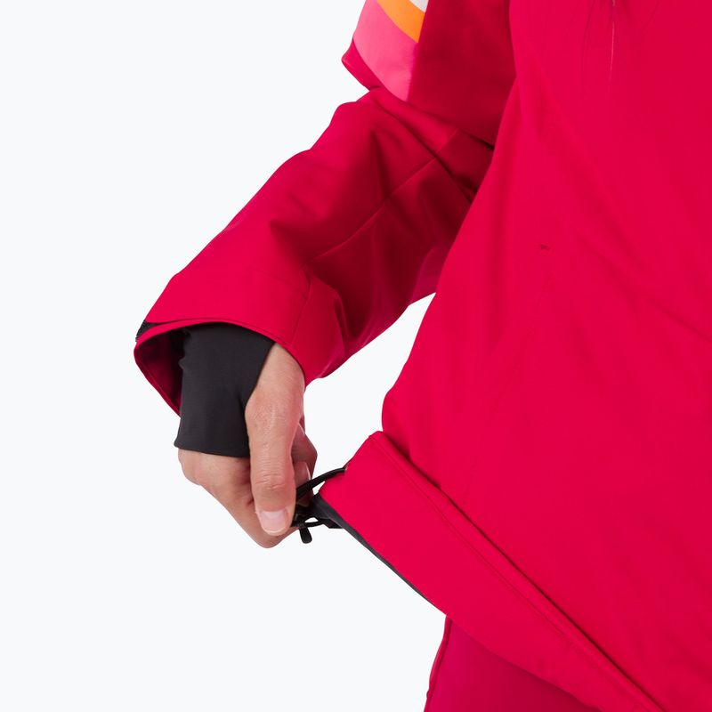 Dámská lyžařská bunda Rossignol Strawpile Jkt ruby red 11