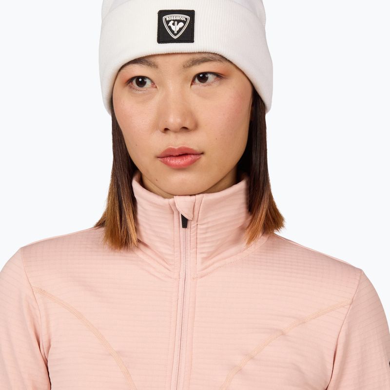 Dámská mikina Rossignol Blackside Fleece Fz powder pink 5