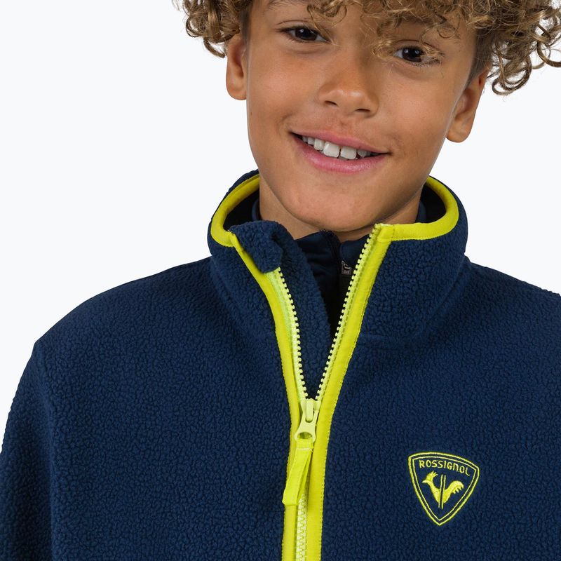 Dětská mikina  Rossignol Jr Alltrack Fleece dark navy 4