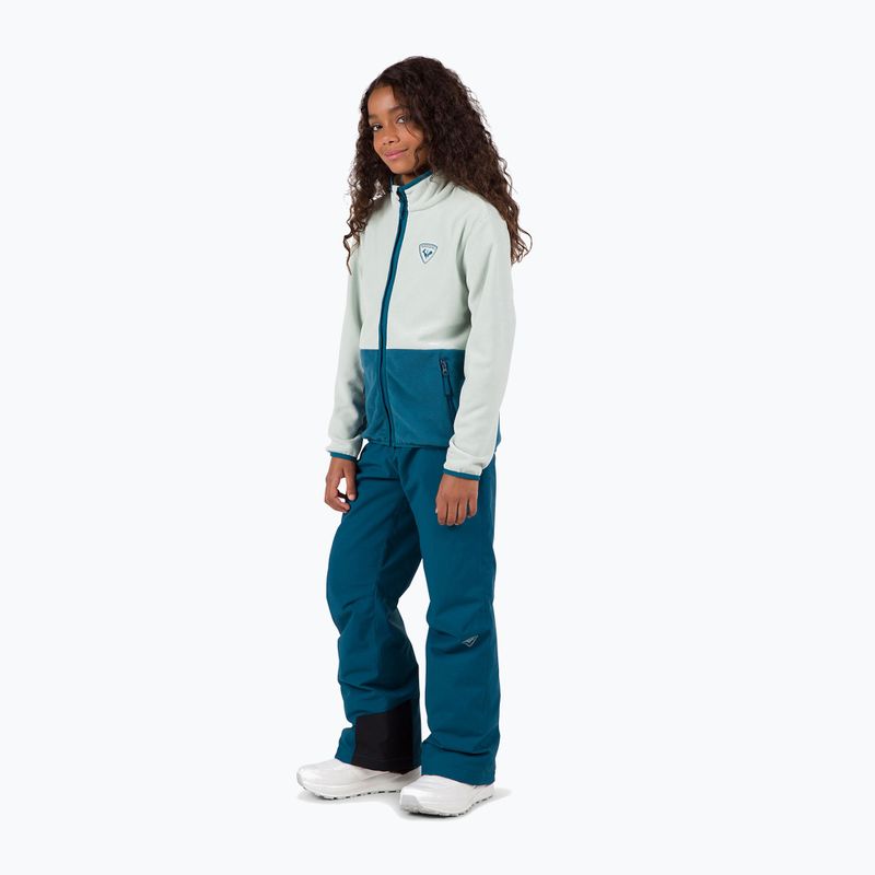 Dětská mikina Rossignol Jr Strawpile Fleece Fz steam 2