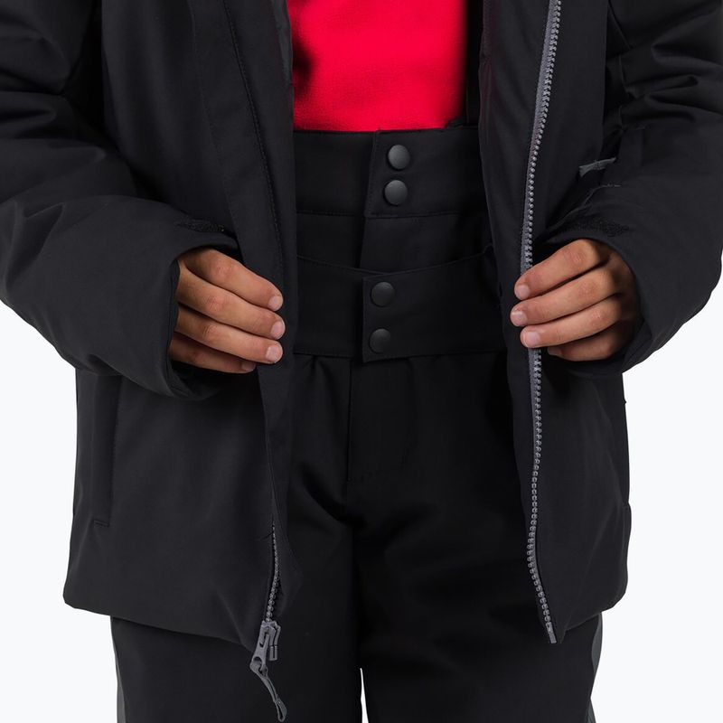Dětská lyžařská bunda Rossignol Strawpile Jr black 13