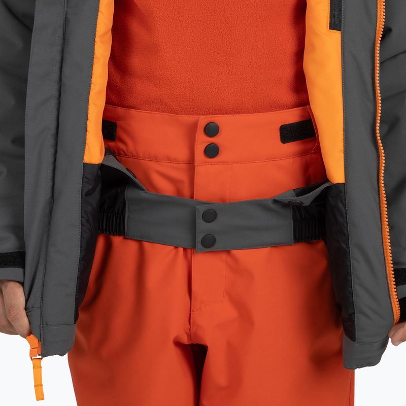 Dětská lyžařská bunda Rossignol Strawpile Jr onyx grey 12