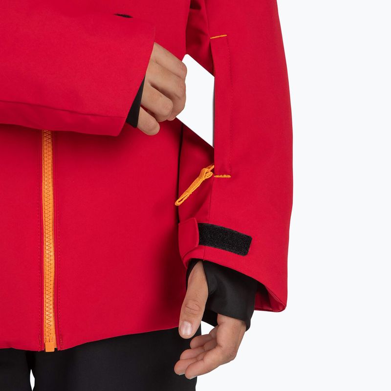 Dětská lyžařská bunda Rossignol Strawpile Jr ruby red 7