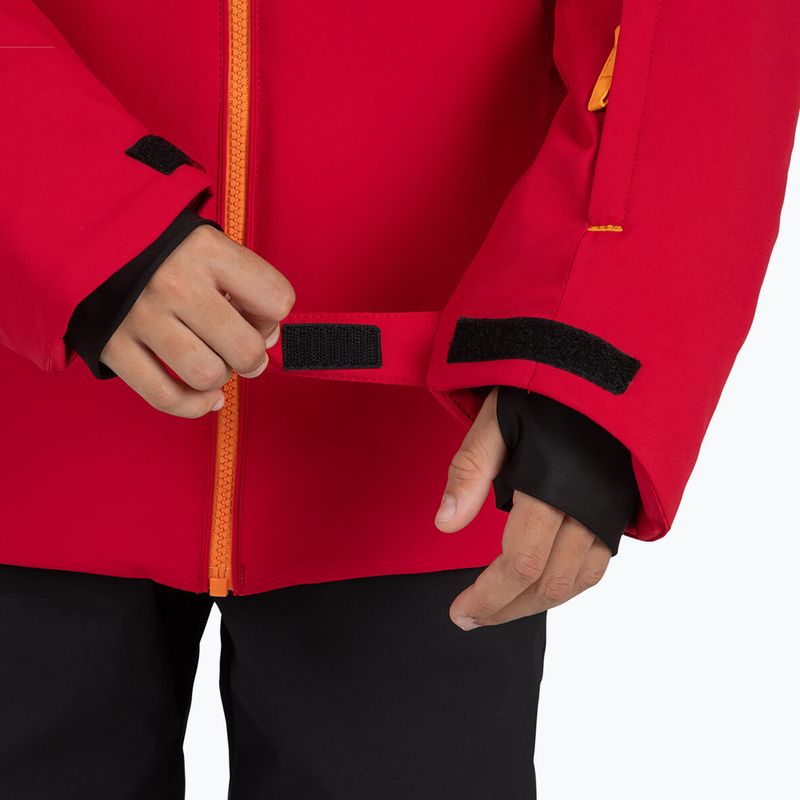 Dětská lyžařská bunda Rossignol Strawpile Jr ruby red 8