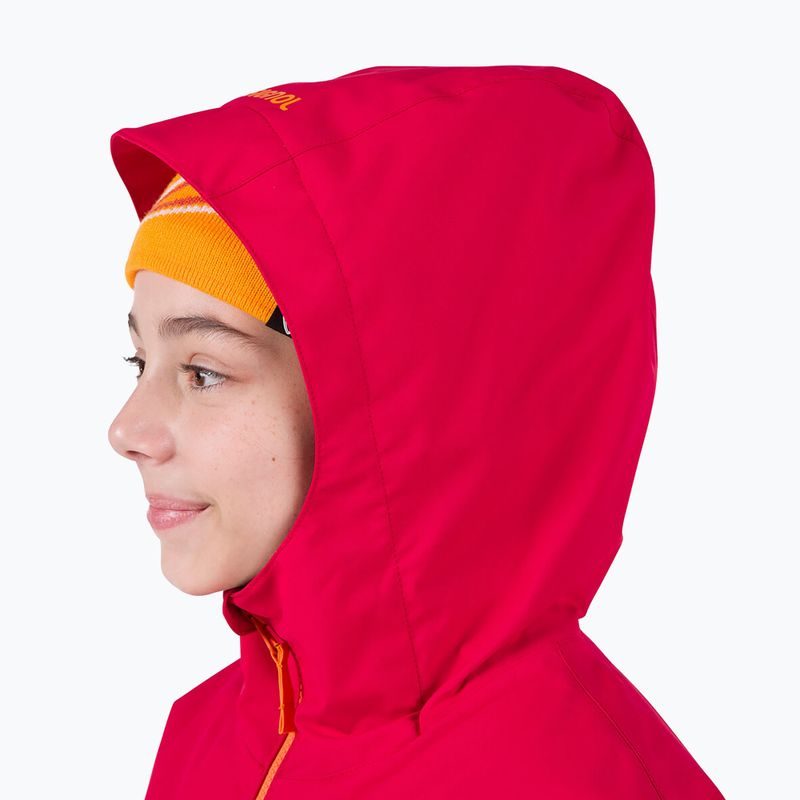 Dětská lyžařská bunda Rossignol Strawpile Jr ruby red 12