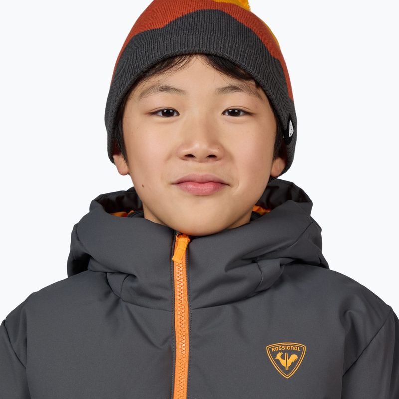 Dětská lyžařská bunda Rossignol Boy Siz onyx grey  5