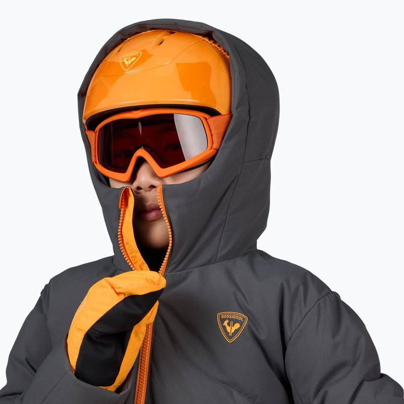 Dětská lyžařská bunda Rossignol Boy Siz onyx grey  6