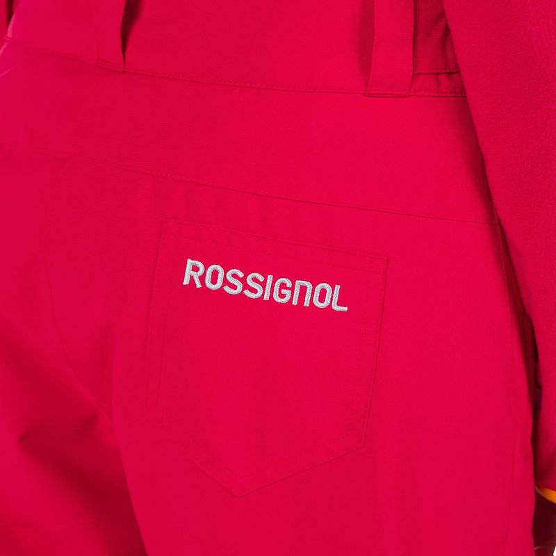 Dětské lyžařské kalhoty Rossignol Girl Ski ruby red 5