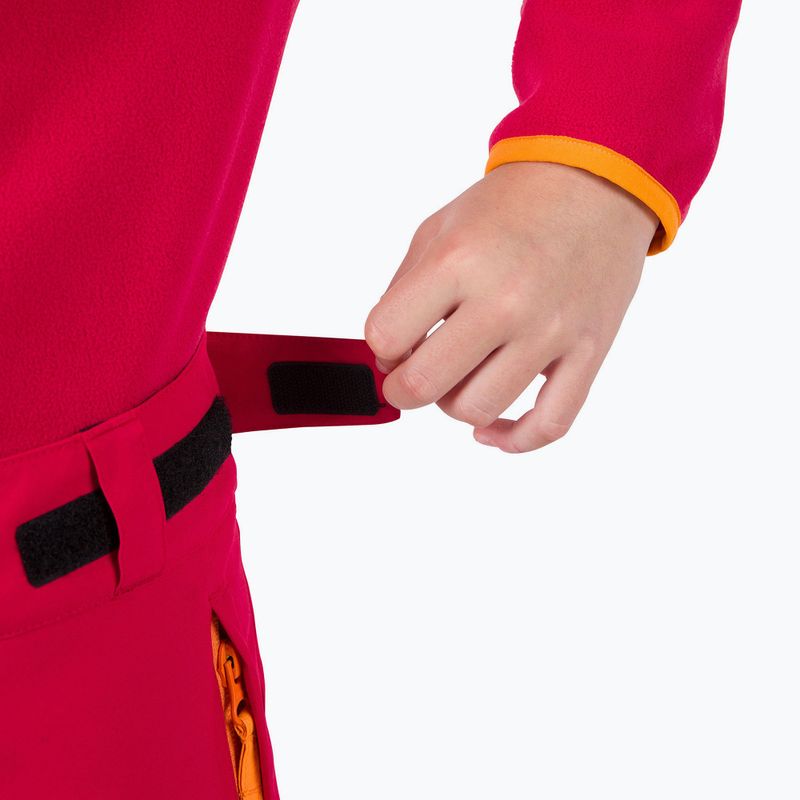 Dětské lyžařské kalhoty Rossignol Girl Ski ruby red 6