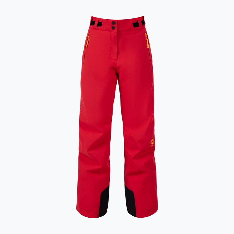Dětské lyžařské kalhoty Rossignol Girl Ski ruby red 8