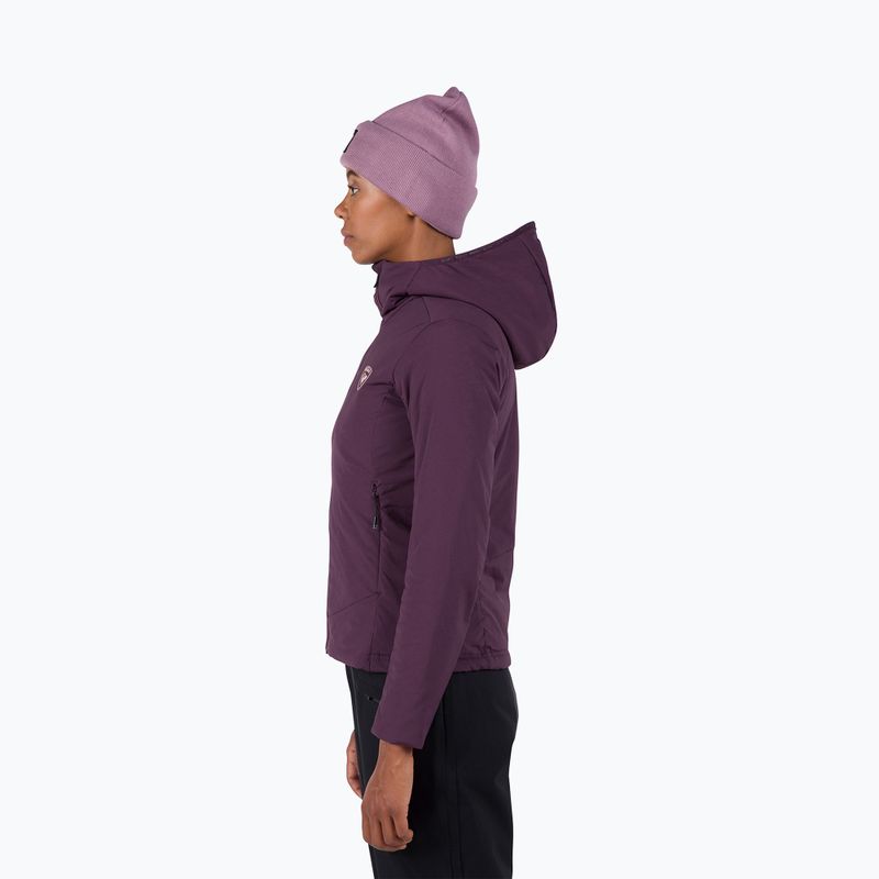 Dámská zateplená bunda Rossignol Opside Hoodie mulberry 4