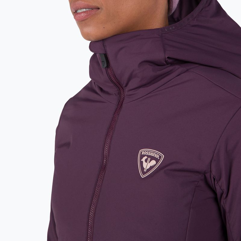 Dámská zateplená bunda Rossignol Opside Hoodie mulberry 5