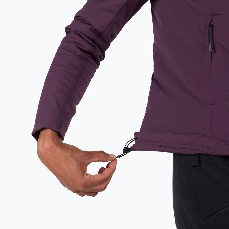 Dámská zateplená bunda Rossignol Opside Hoodie mulberry 8