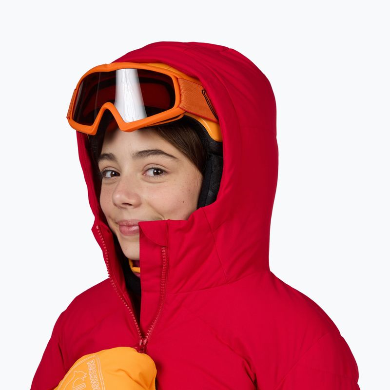 Dětská lyžařská bunda Rossignol Girl Staci ruby red 5