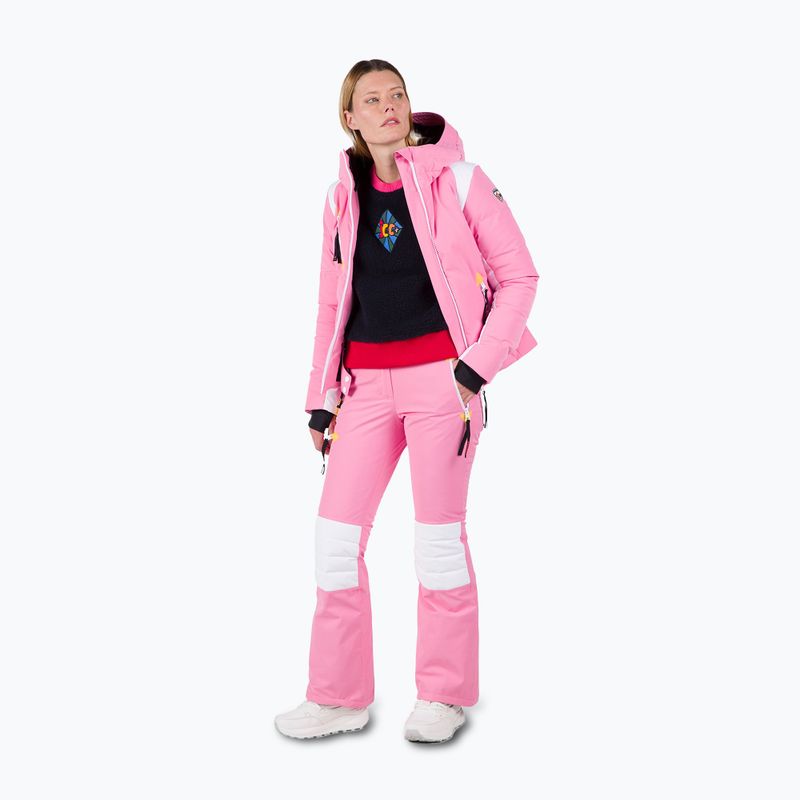 Dámské lyžařské kalhoty Rossignol Pilot Str new pink 2