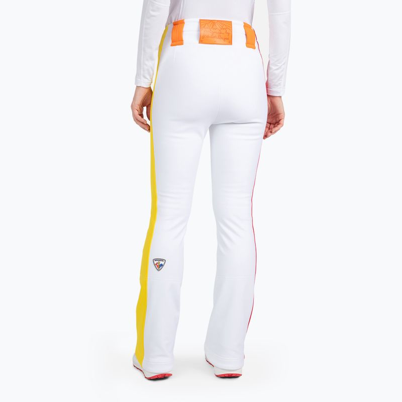 Dámské lyžařské kalhoty Rossignol Sirius Softshell white 3