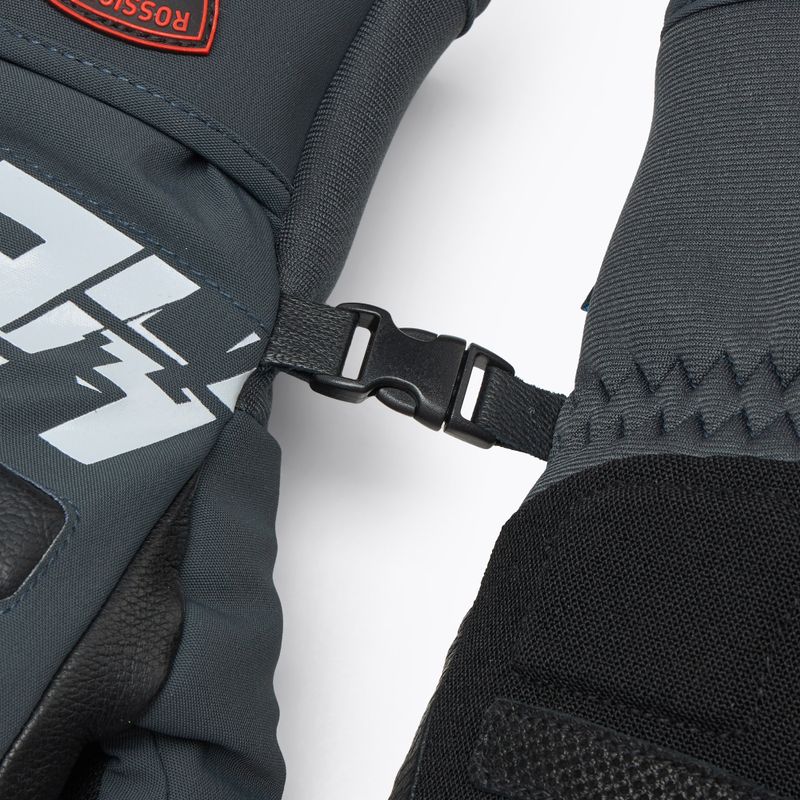 Pánské lyžařské rukavice Rossignol Hero Master Impr G onyx grey 6