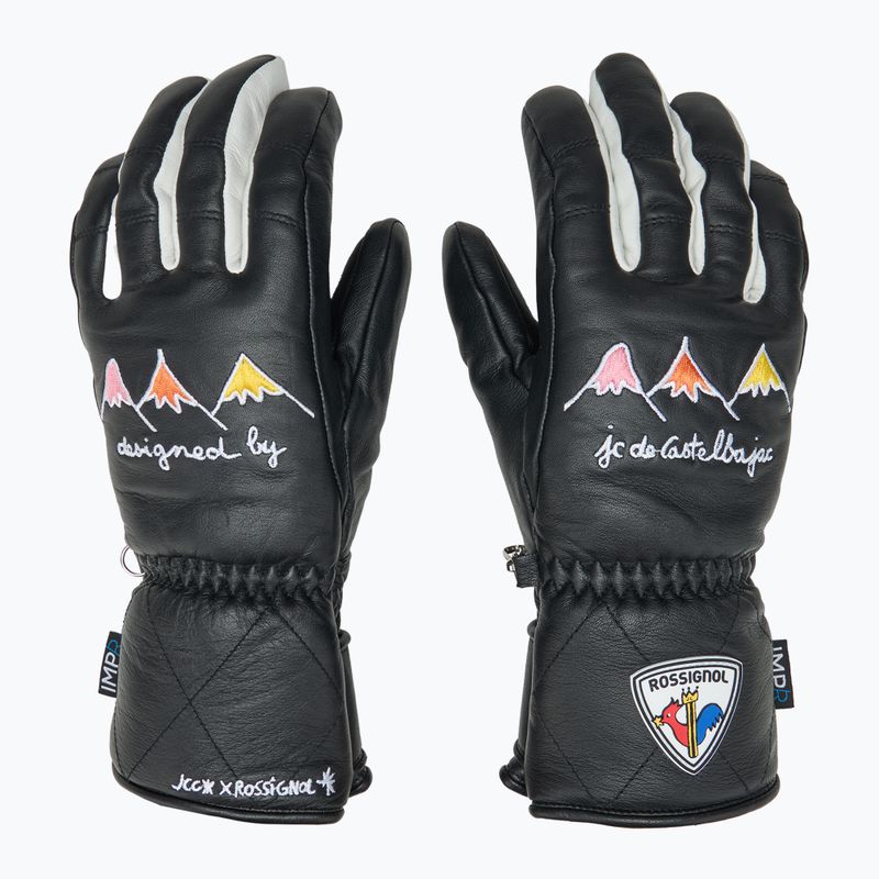 Dámské lyžařské rukavice  Rossignol Sublim Lth Impr G black 3