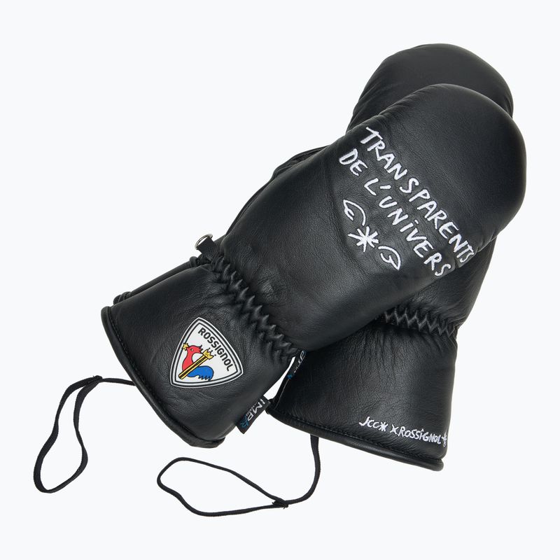 Dámské lyžařské rukavice  Rossignol Sublim Lth Impr M black 6